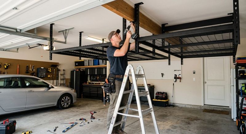 Ceiling Rack Installation in Leesburg, VA